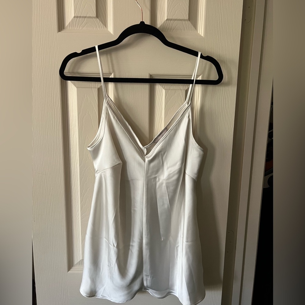 V neck silk/satin v nexk camisole- H&M